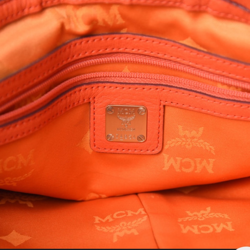 MCM 
Calfskin Ottomar Monogram Tote - Picture 6 of 16
